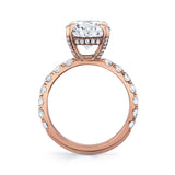 MICHAEL M Engagement Rings Crown R731-3 Round