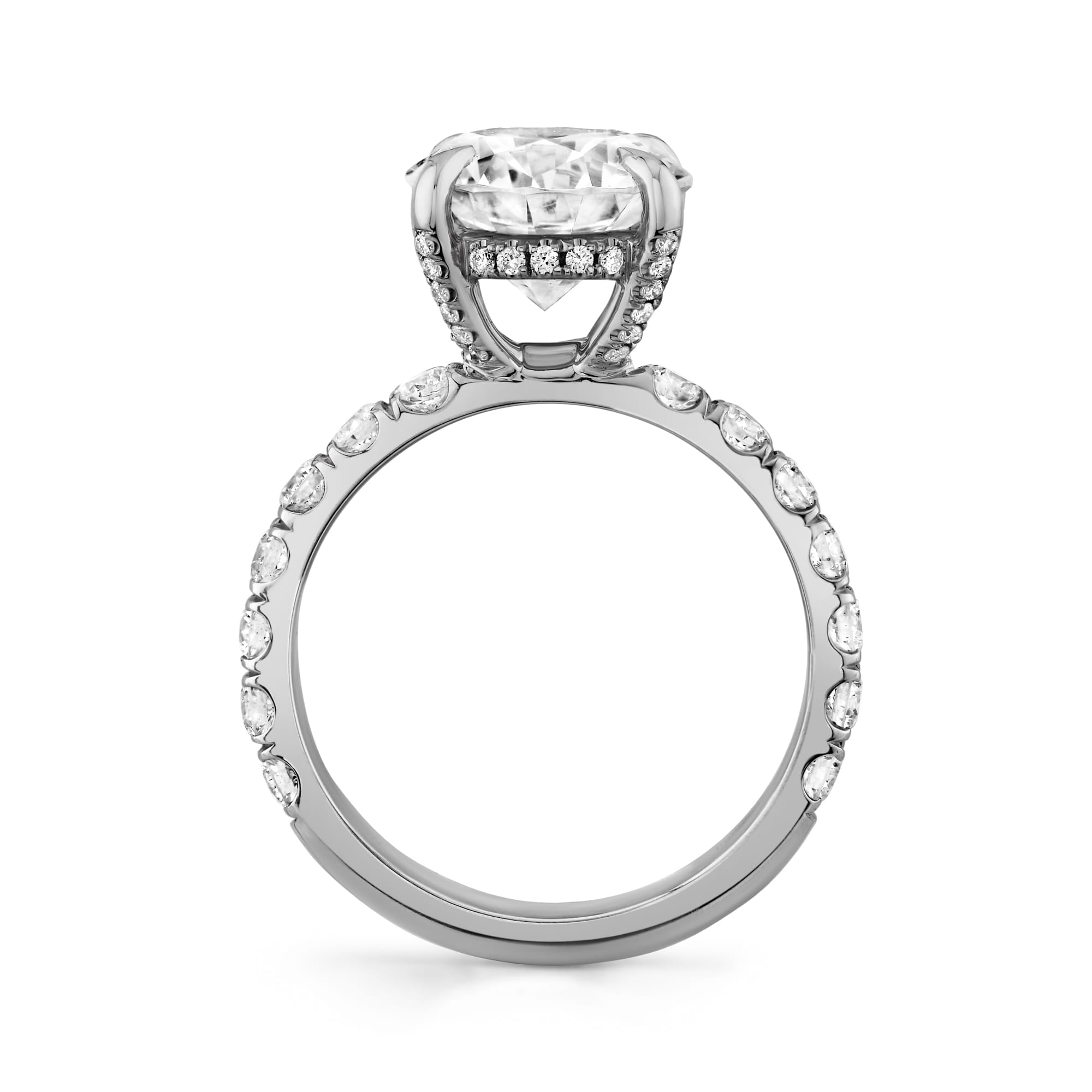 MICHAEL M Engagement Rings Crown R731-3 Round