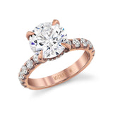 MICHAEL M Engagement Rings Crown R731-3 Round