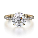 MICHAEL M Engagement Rings Crown R742-1.5