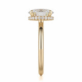 MICHAEL M Engagement Rings Crown R750-3 Oval