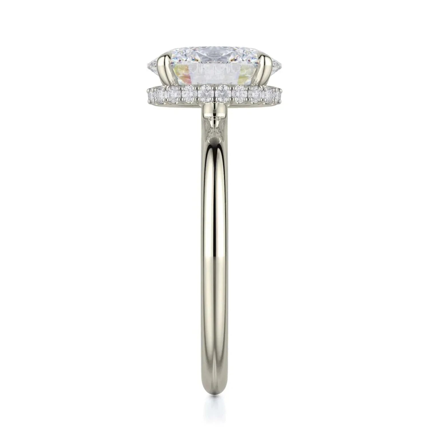 MICHAEL M Engagement Rings Crown R750-3 Oval