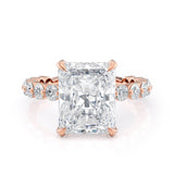 MICHAEL M Engagement Rings Crown R782-3 Radiant