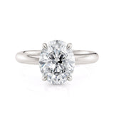 MICHAEL M Engagement Rings Crown R812-3 Oval