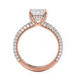 MICHAEL M Engagement Rings Crown R812PV-3 Emerald