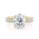 MICHAEL M Engagement Rings Crown R818-3