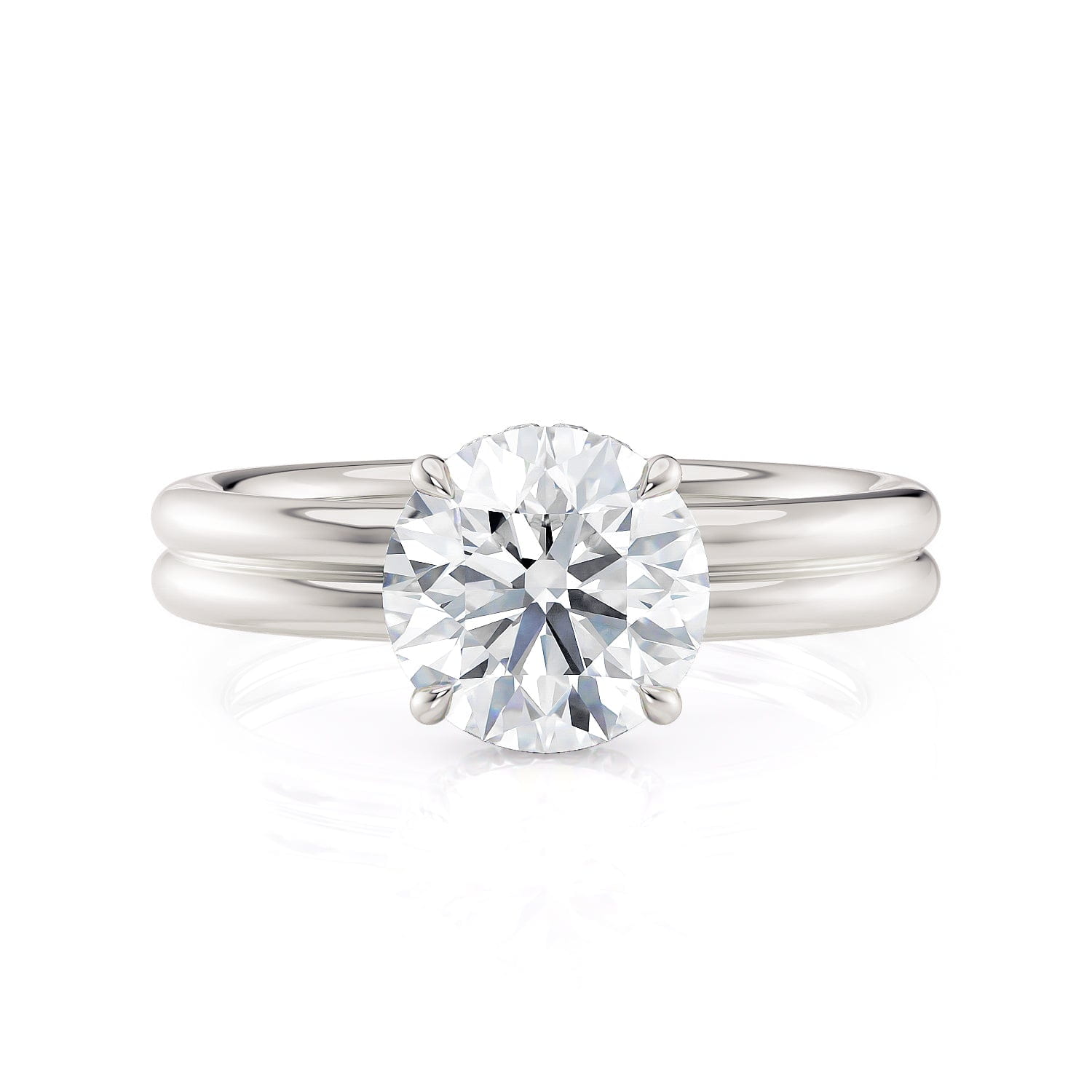 MICHAEL M Engagement Rings Crown R819-2