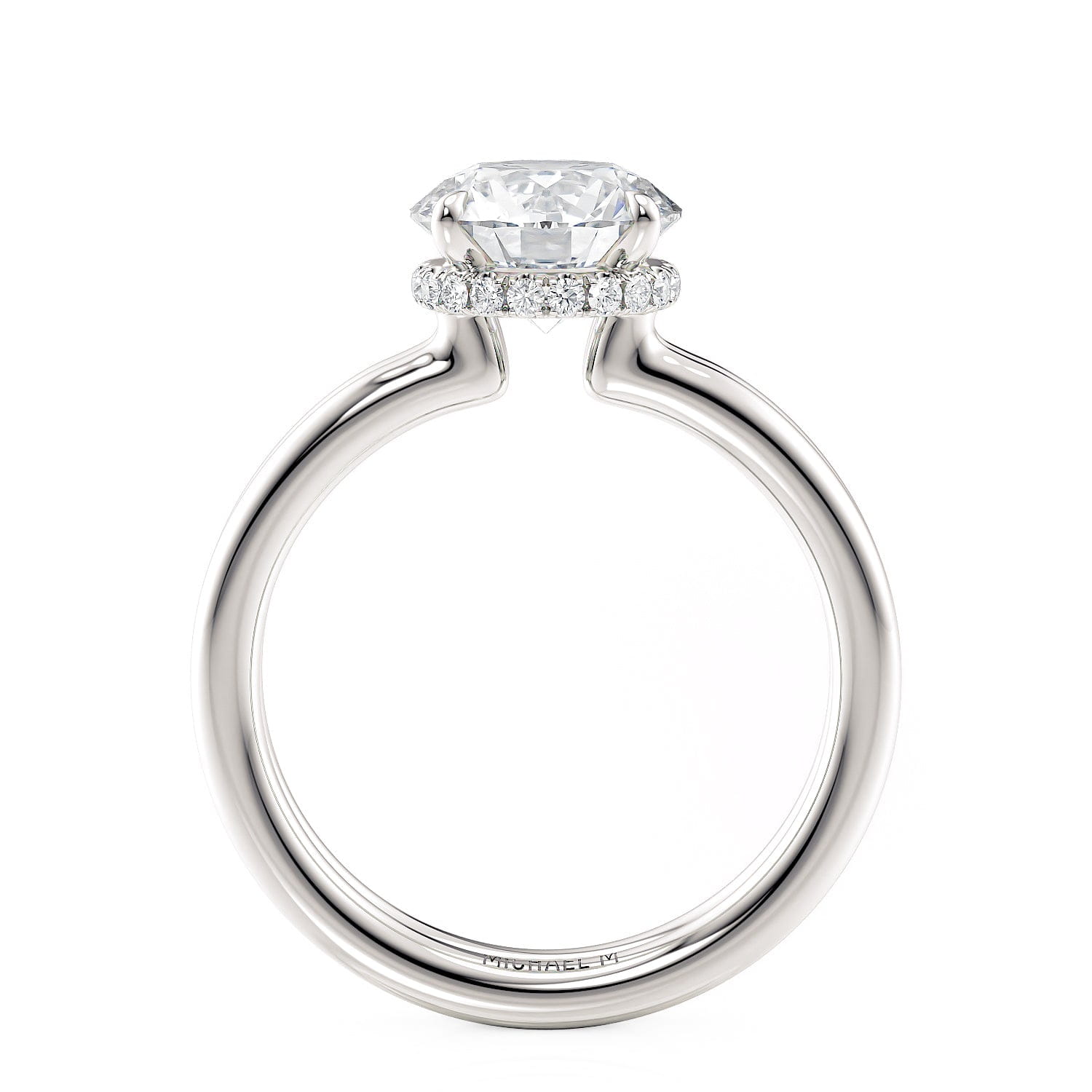 MICHAEL M Engagement Rings Crown R819-2