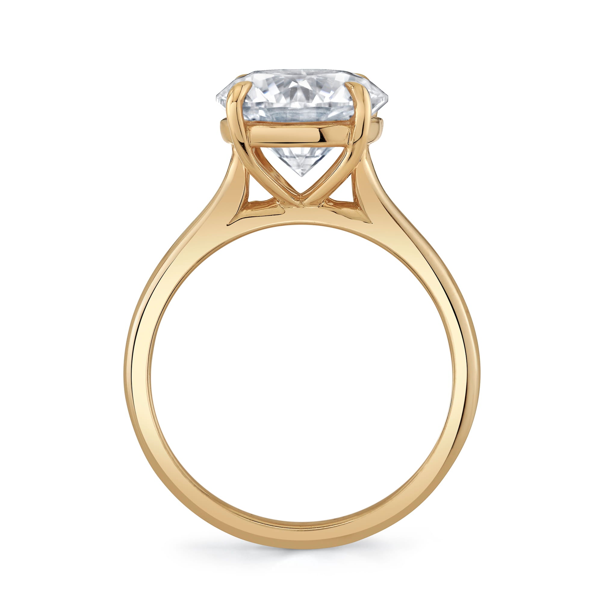 MICHAEL M Engagement Rings *Crown R826 High Polished
