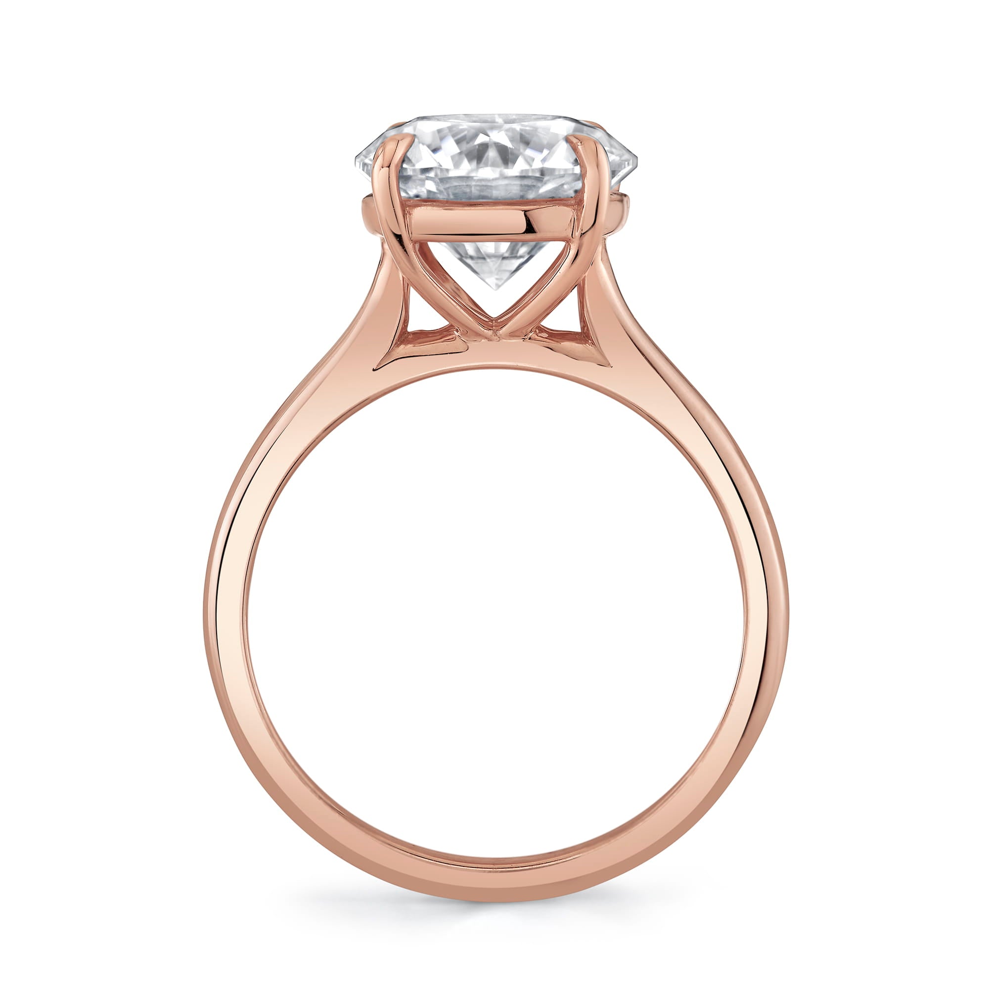 MICHAEL M Engagement Rings *Crown R826 High Polished