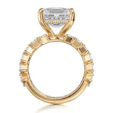 MICHAEL M Engagement Rings Icons - Montage Emerald Hidden Halo