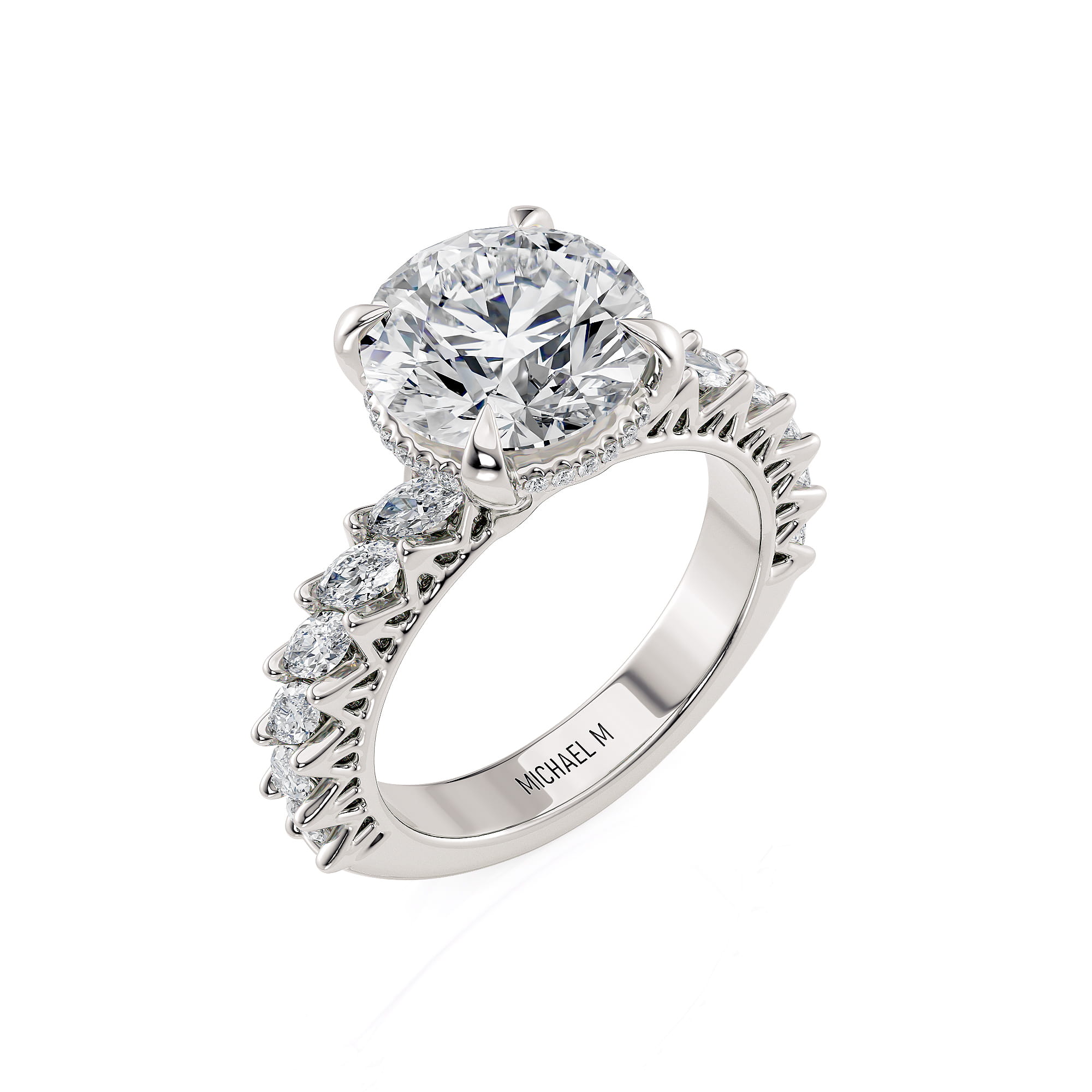MICHAEL M Engagement Rings Meksian R906