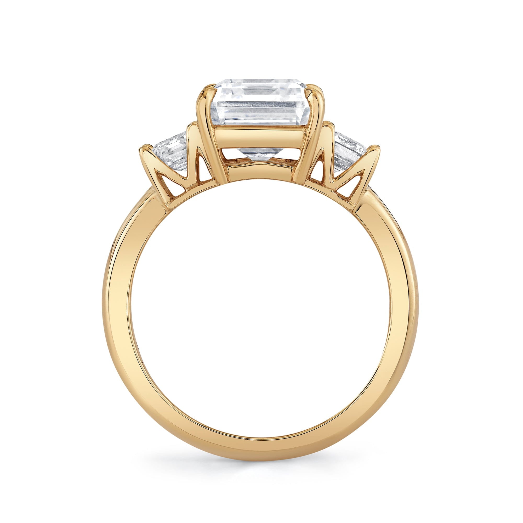 MICHAEL M Engagement Rings Meksian R907-3 Emerald