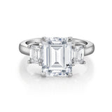 MICHAEL M Engagement Rings Meksian R907-3 Emerald
