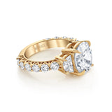MICHAEL M Engagement Rings Meksian R908-4 Oval