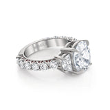 MICHAEL M Engagement Rings Meksian R908-4 Oval