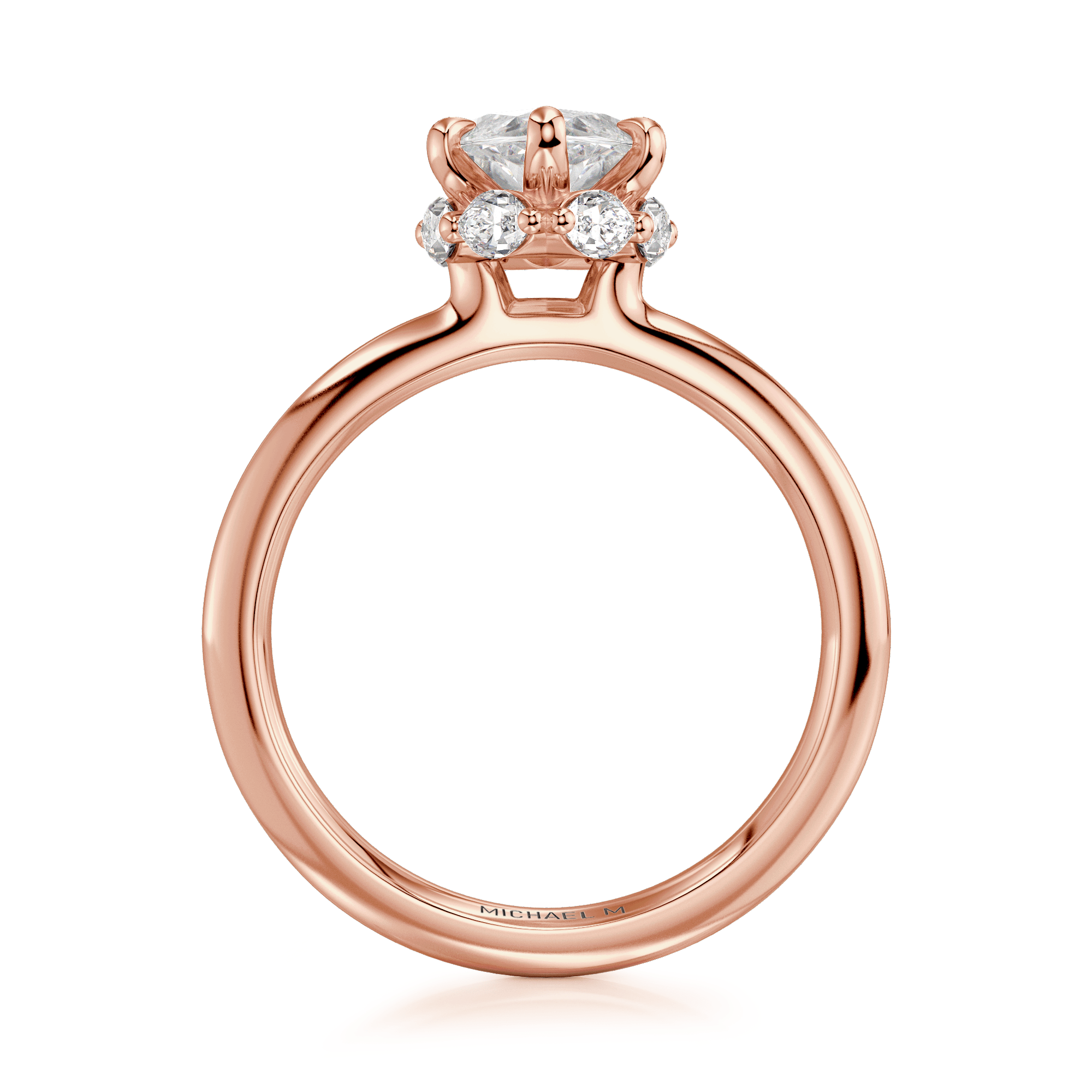 MICHAEL M Engagement Rings Monarch R832-3 Marquise