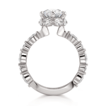 MICHAEL M Engagement Rings Monarch R833-3 Oval