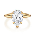 MICHAEL M Engagement Rings Monarch R839 Pear