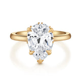 MICHAEL M Engagement Rings Monarch R839 Pear