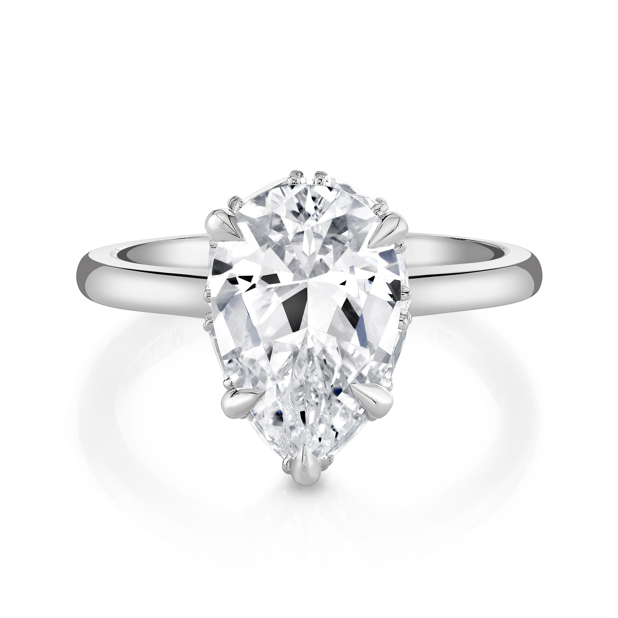 MICHAEL M Engagement Rings Monarch R839 Pear