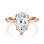 MICHAEL M Engagement Rings Monarch R839 Pear