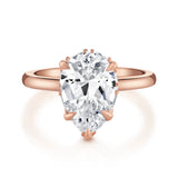 MICHAEL M Engagement Rings Monarch R839 Pear