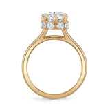 MICHAEL M Engagement Rings Monarch R839 Pear