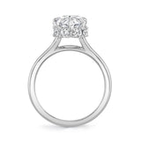 MICHAEL M Engagement Rings Monarch R839 Pear