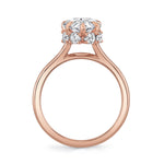 MICHAEL M Engagement Rings Monarch R839 Pear