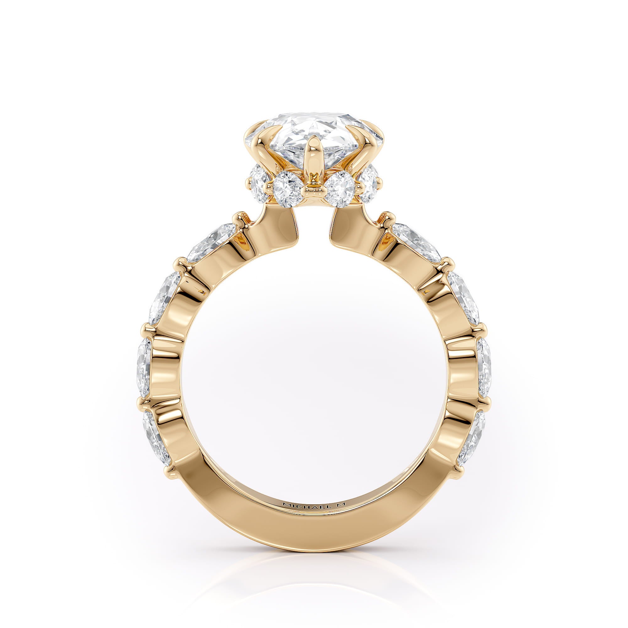 MICHAEL M Engagement Rings Monarch R845