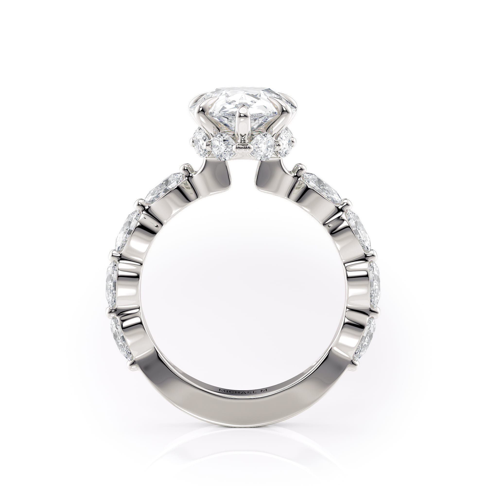 MICHAEL M Engagement Rings Monarch R845