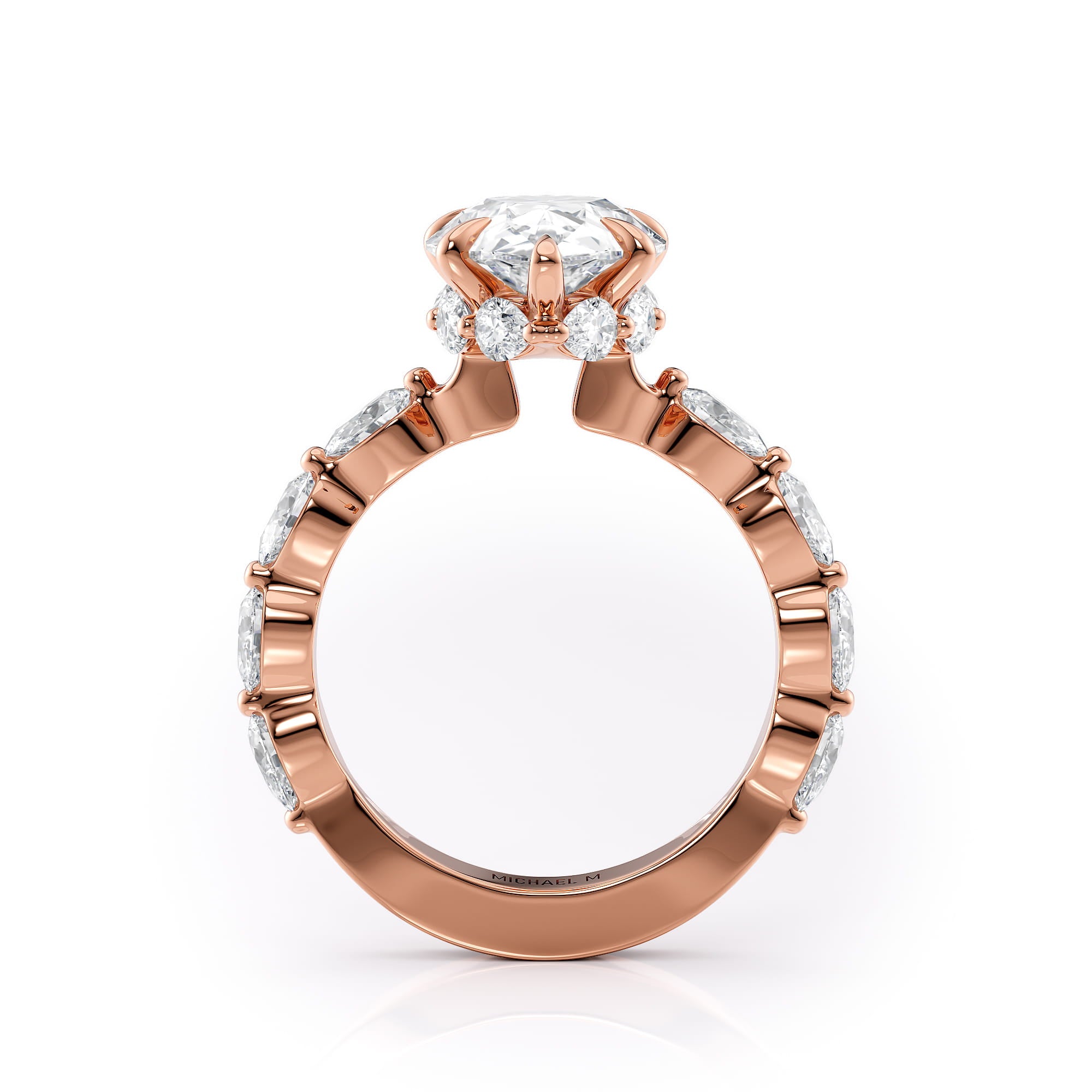 MICHAEL M Engagement Rings Monarch R845