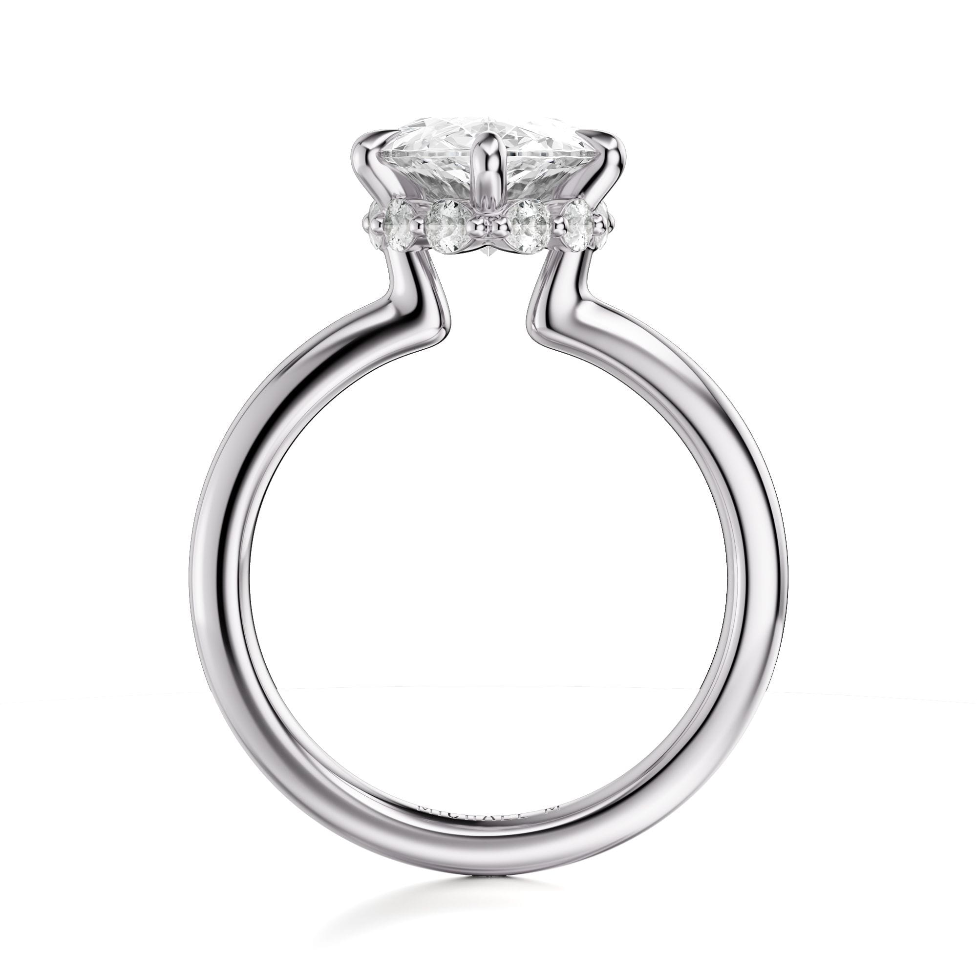 MICHAEL M Engagement Rings Monarch R855