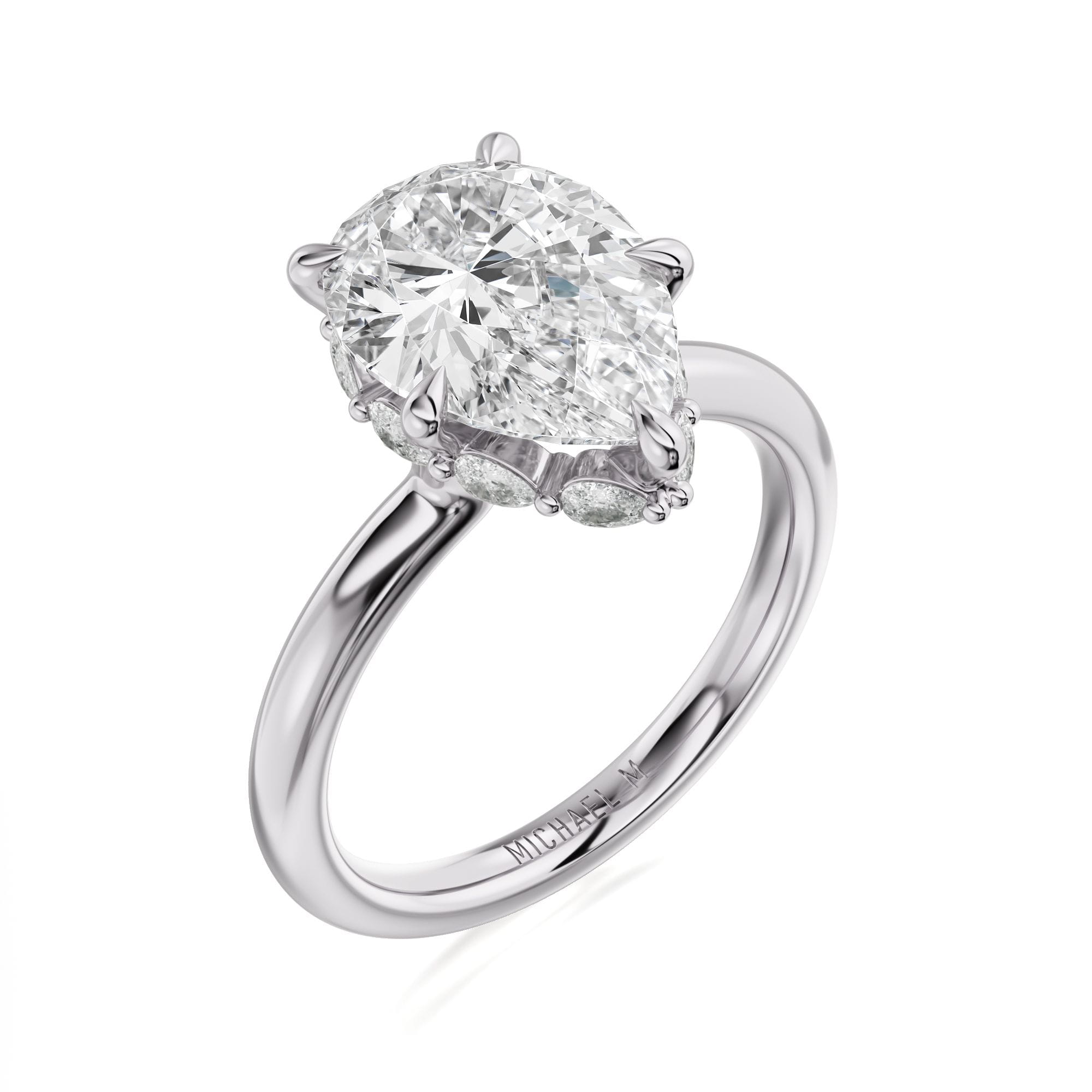 MICHAEL M Engagement Rings Monarch R855