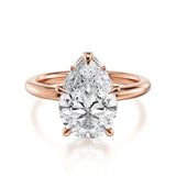 MICHAEL M Engagement Rings Monarch R855 Pear