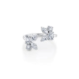 MICHAEL M Engagement Rings Montage Cluster Bypass Ring