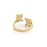 MICHAEL M Engagement Rings Montage Cluster Bypass Ring