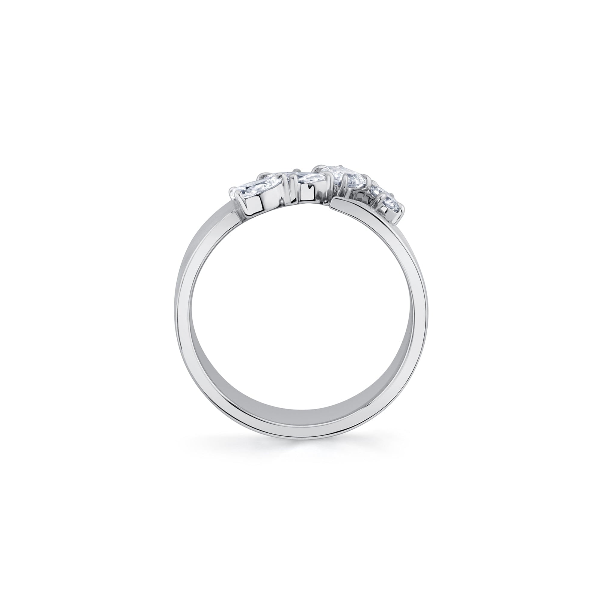 MICHAEL M Engagement Rings Montage Diamond Split Band