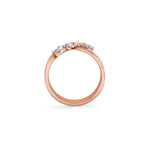 MICHAEL M Engagement Rings Montage Diamond Split Band With Pave