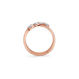 MICHAEL M Engagement Rings Montage Diamond Split Band With Pave