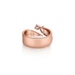 MICHAEL M Engagement Rings Montage Diamond Split Band With Pave