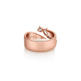 MICHAEL M Engagement Rings Montage Diamond Split Band With Pave