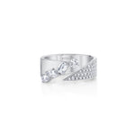 MICHAEL M Engagement Rings Montage Diamond Split Band With Pave