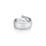 MICHAEL M Engagement Rings Montage Diamond Split Band With Pave