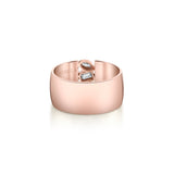 MICHAEL M Engagement Rings Montage Pave Cigar Band
