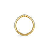 MICHAEL M Engagement Rings Montage Pave Cigar Band