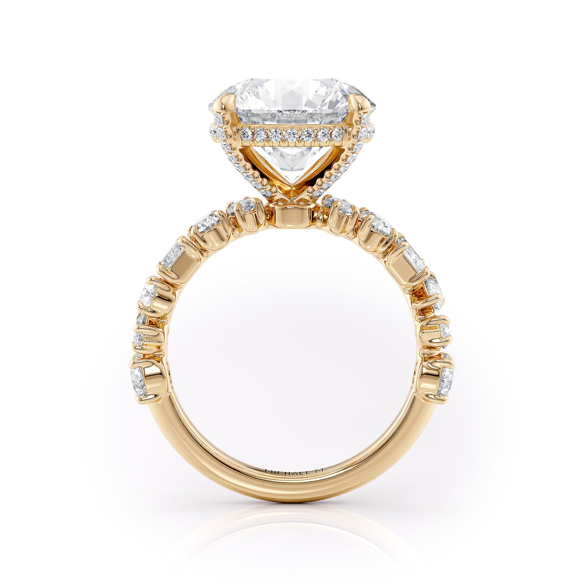 MICHAEL M Engagement Rings Montage R814 Round