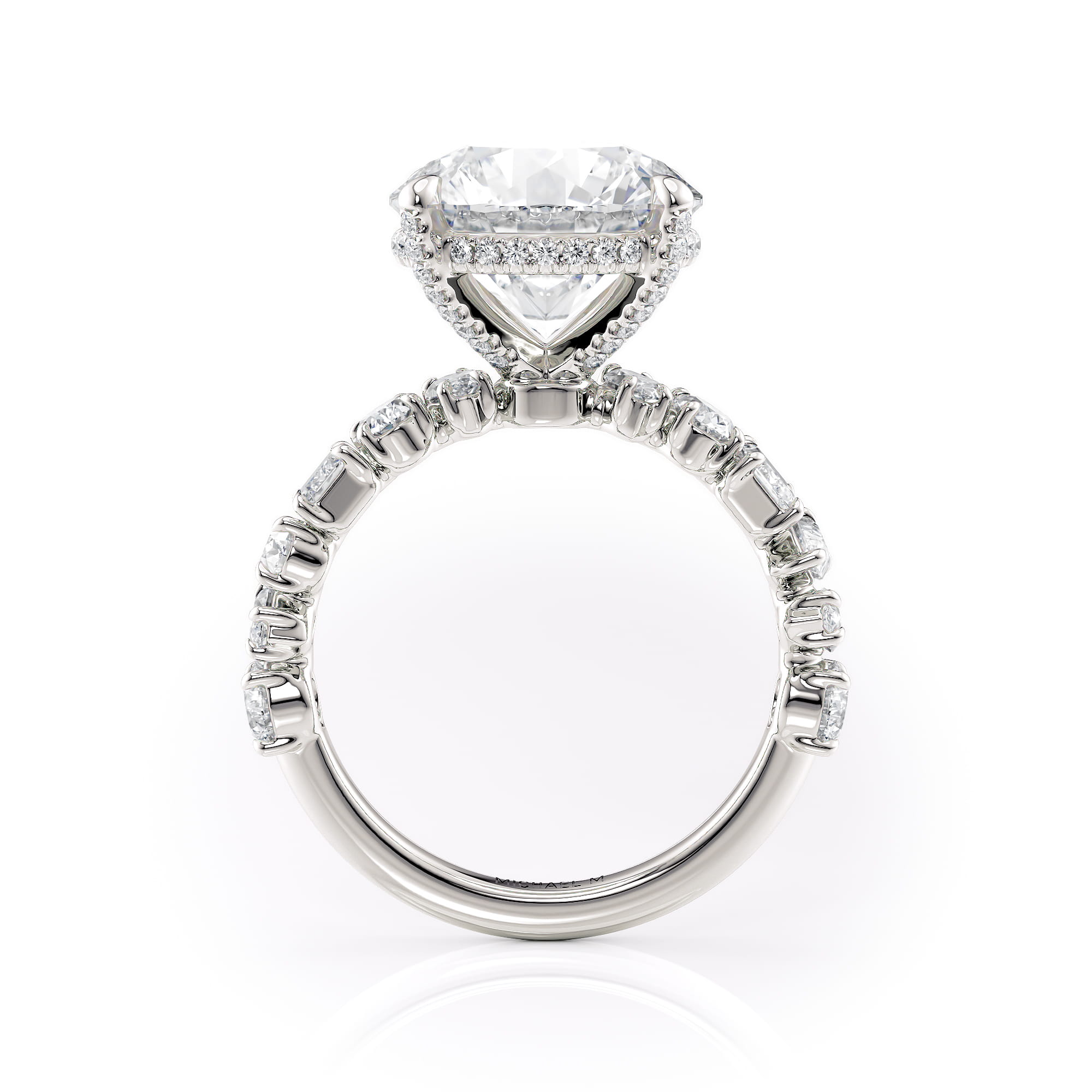 MICHAEL M Engagement Rings Montage R814 Round