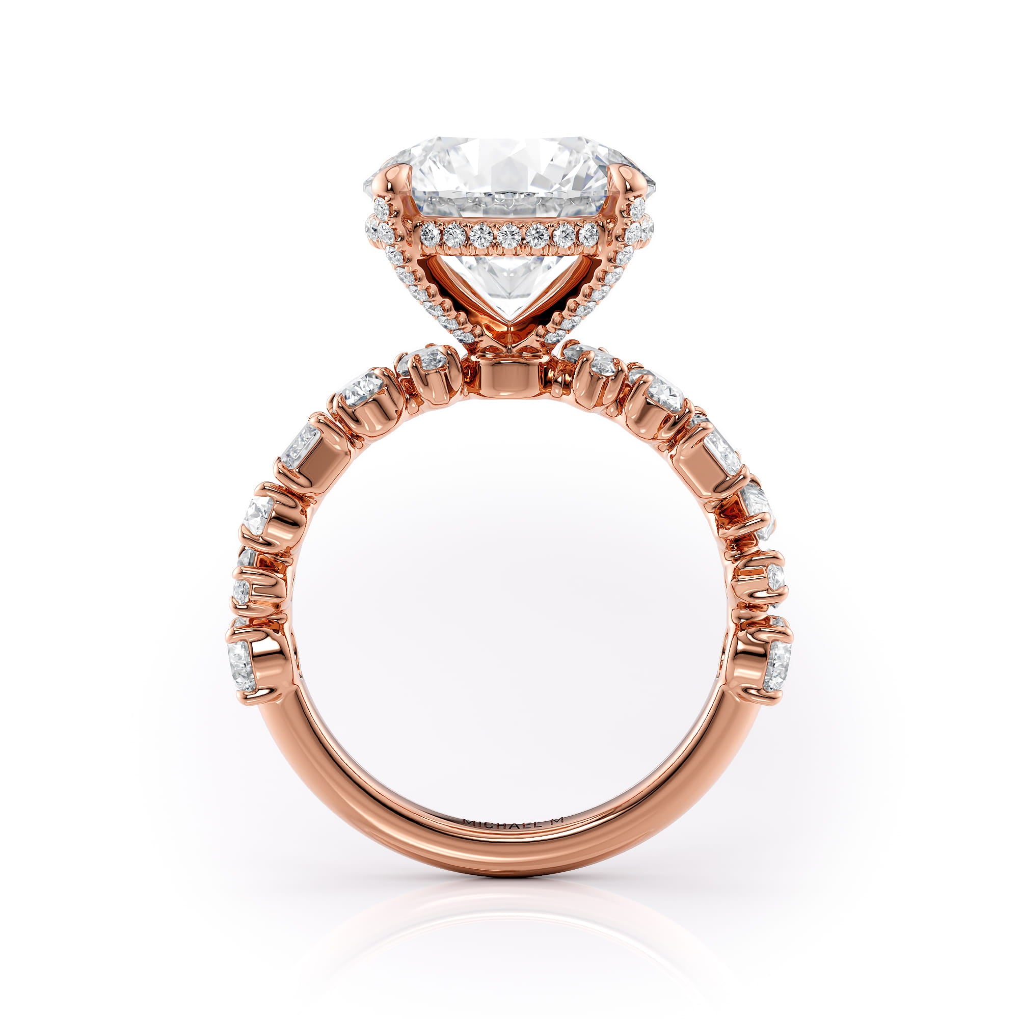 MICHAEL M Engagement Rings Montage R814 Round